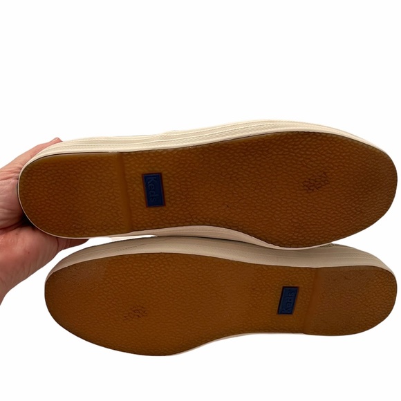 KEDS Champion Sneaker Metallic Gold Shantung EUC - Picture 6 of 8